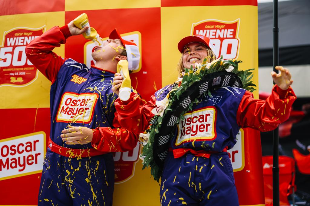Fans at the Wienie 500